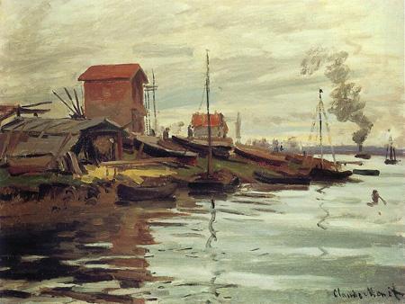 Claude Monet The Seine at Petit Gennevilliers